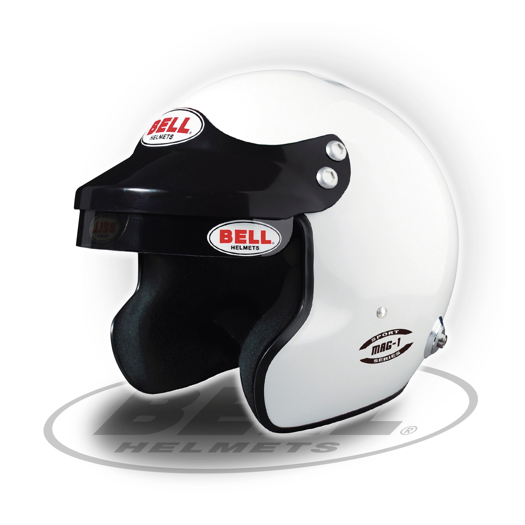 bell helmet 7084867 BELL HELMET MAG-1 WHITE (HANS) FIA8859-2015 – Momentum Racing