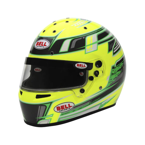 BELL KC7-CMR HELMET CHAMPION YELLOW