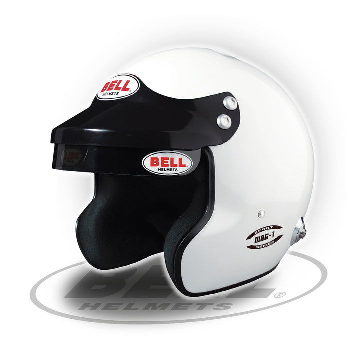 bell helmet b0511 BELL HELMET MAG-1 WHITE (HANS) FIA8859-2015 – Momentum Racing