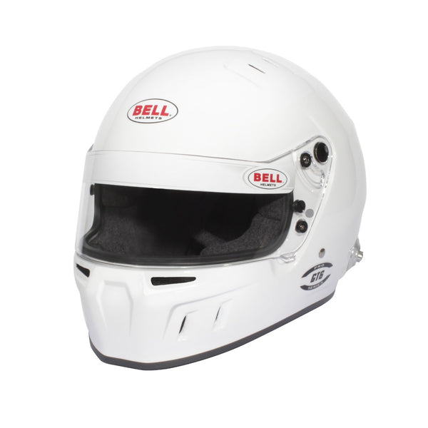 BELL HELMET GT6 PRO WHITE (HANS)