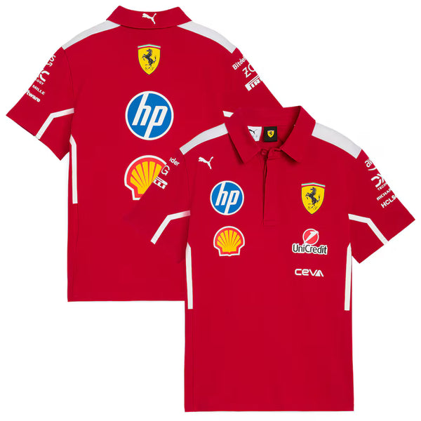 Scuderia Ferrari 2025 Team Polo (Youth)